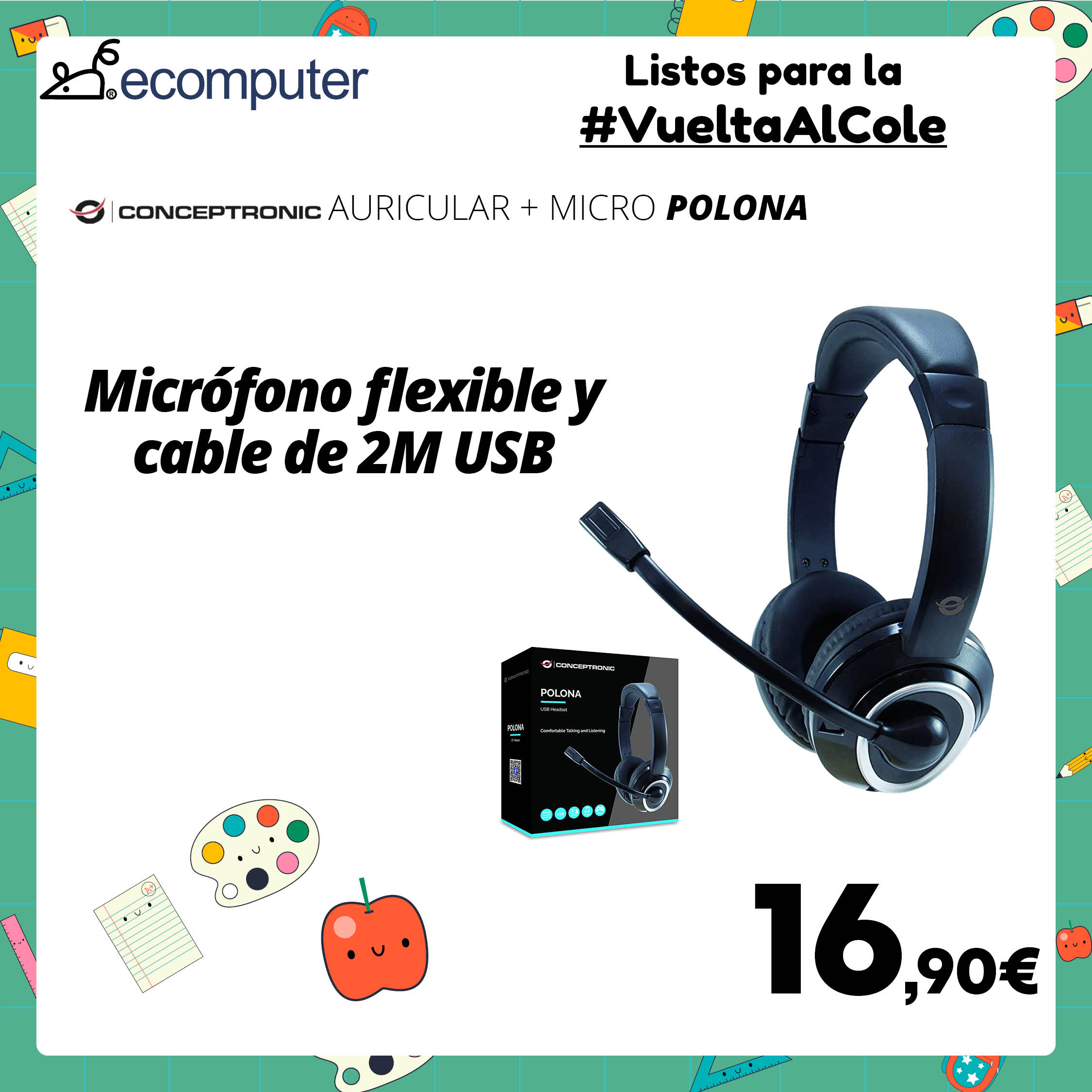 Auriculares Polona