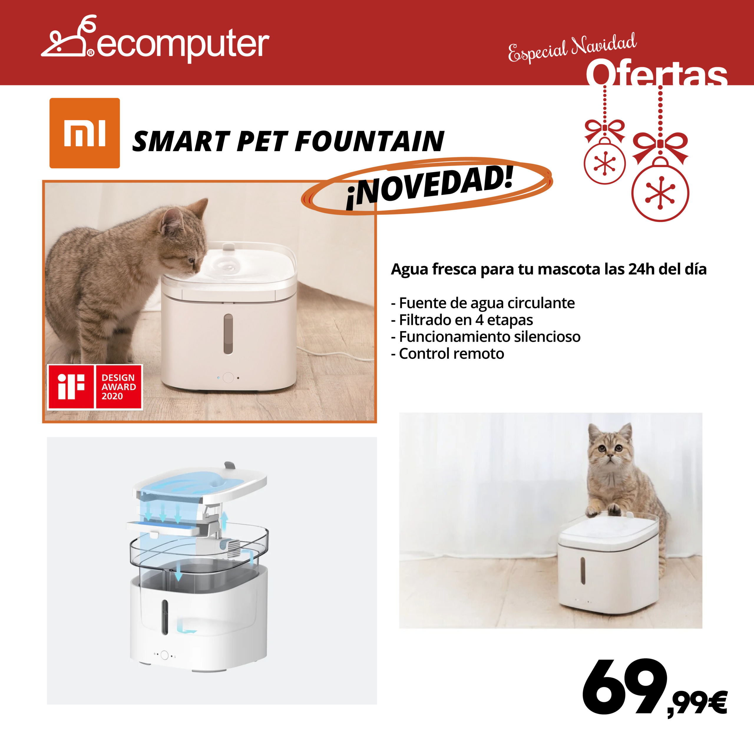Smart pet fountain 